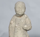 明弟子石造像