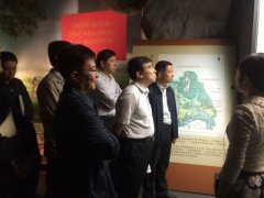 内蒙古鄂尔多斯市委宣传部长、文明办主任等一行24人走进三明市博物馆